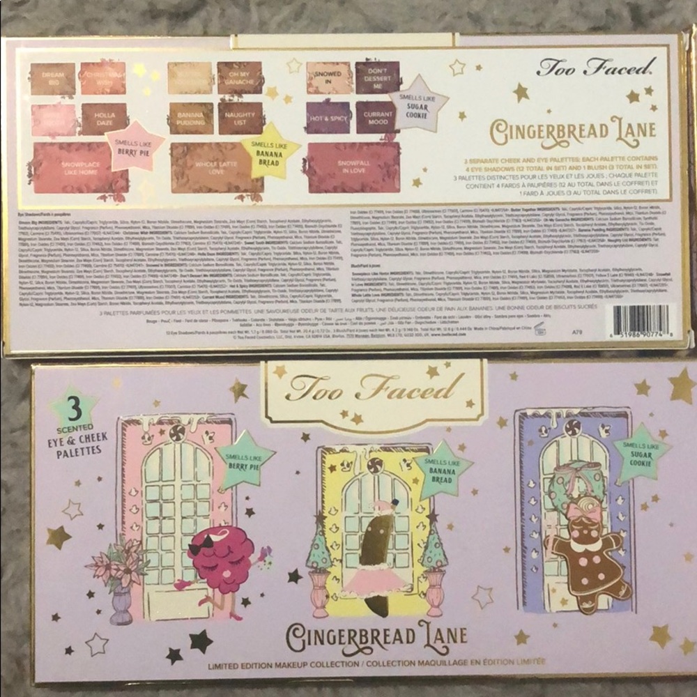 Limited Edition Gingeebread lane palette